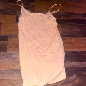 Beige/ yellow tank top